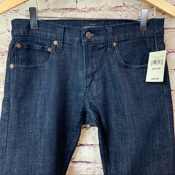 Lucky Brand Conrad Dark Wash Skinny Jeans 28/30 - Picture 2 of 11
